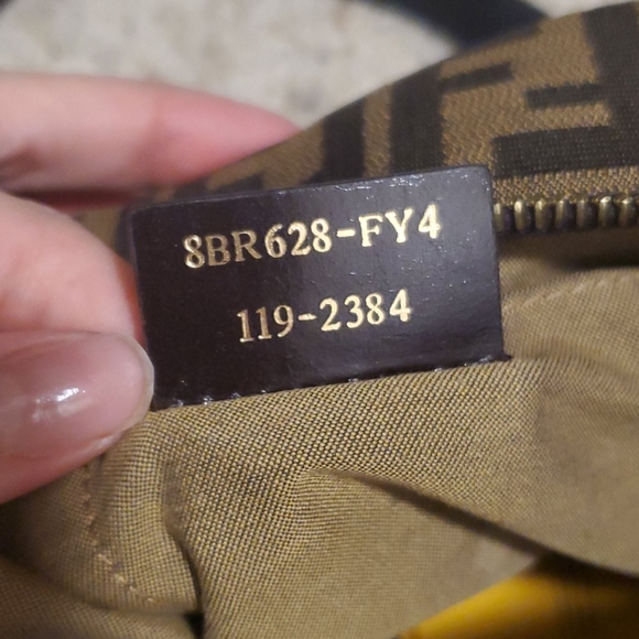 Fendi Zucca Leopard shoulder bag - Picture 10 of 12